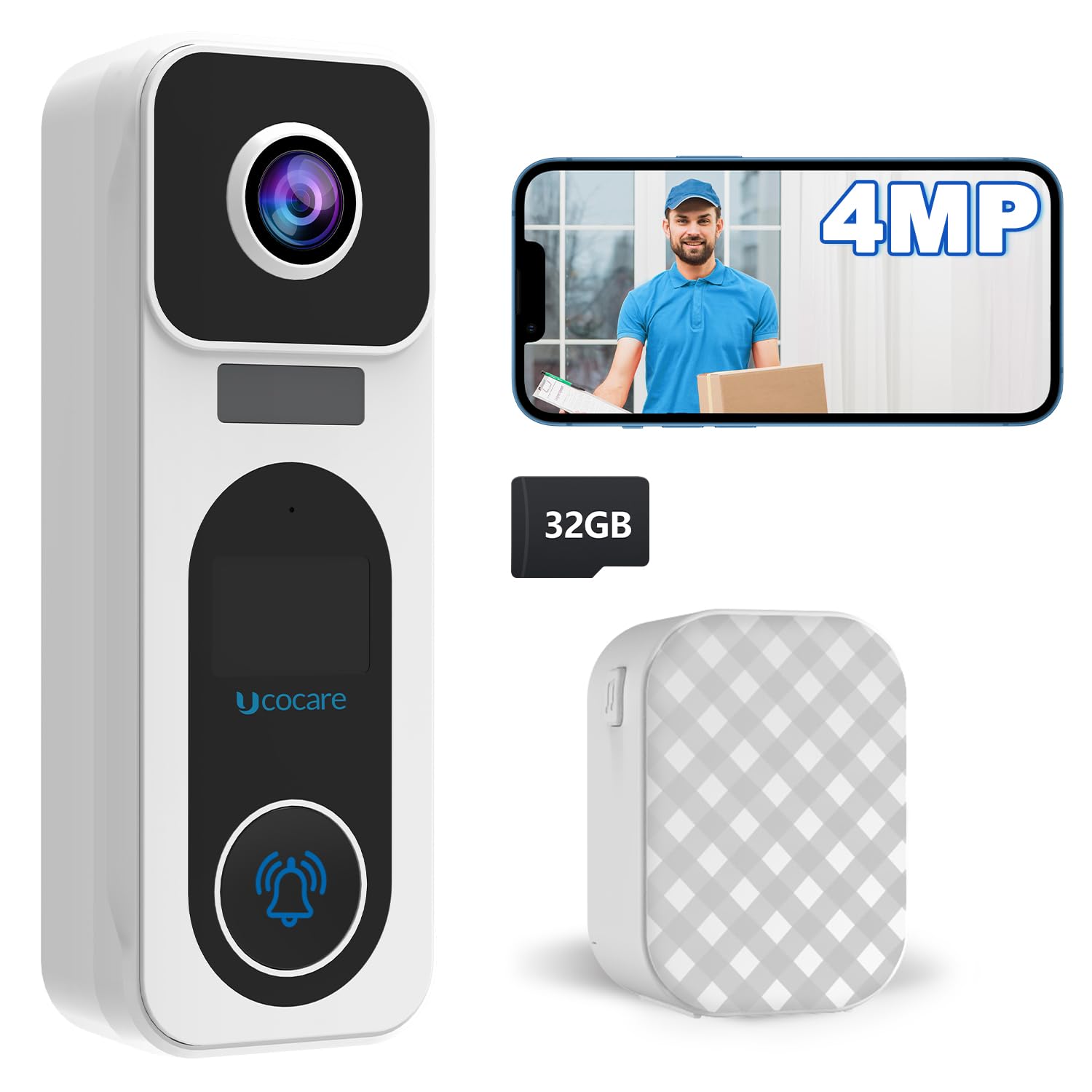 xtu j7 sonnette sans fil avec caméra